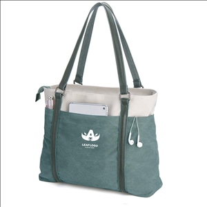 Work Bag with Laptop Compartment Zipper Pockets Teacher Totes Purse